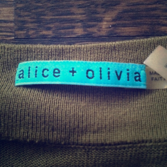 Alice and Olivia knit tired sweater dress.