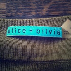 Alice and Olivia knit tired sweater dress.