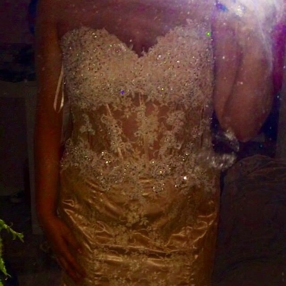 Dave and Johnny Prom Dress - Picture 3 of 3