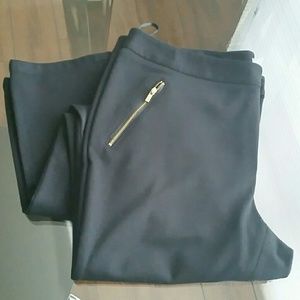 Calvin Klein black stretchy pants size 8
