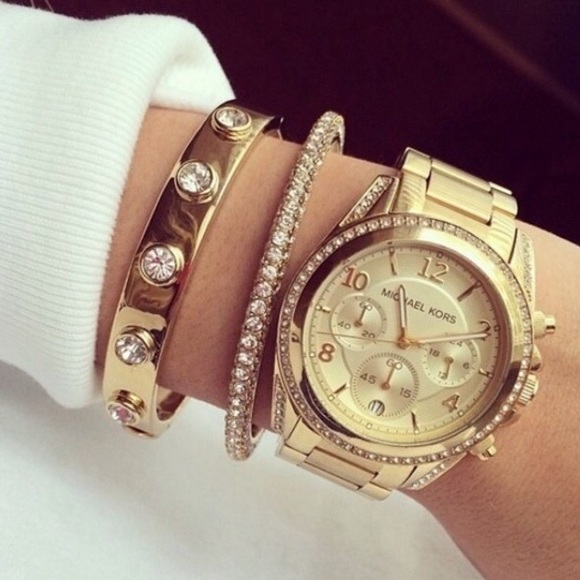 Michael Kors Blair Gold-Tone Watch