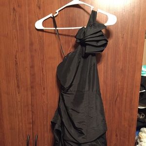 Black cocktail dress