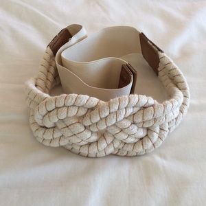 Old Navy Stretch Belt - Tan/Cream