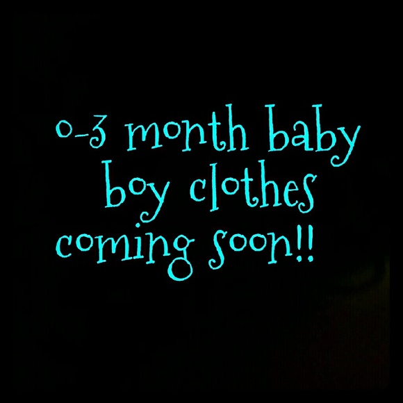 0-3 month baby boy clothes
