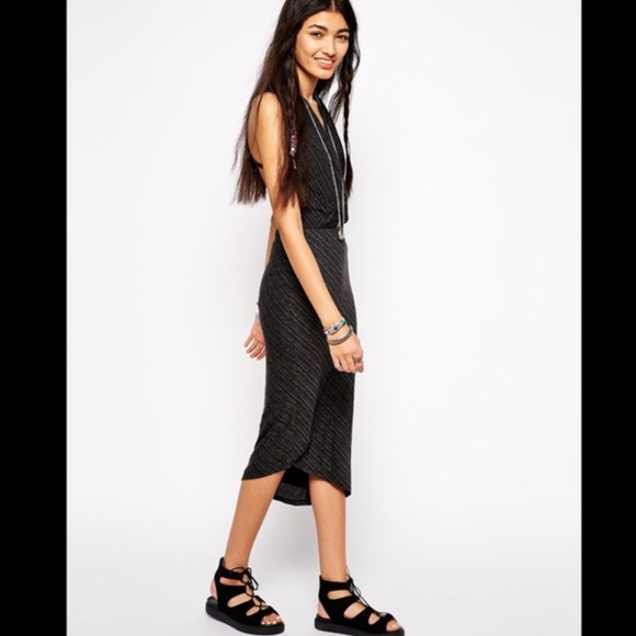 💜bundled Free People midi dress - Picture 2 of 4