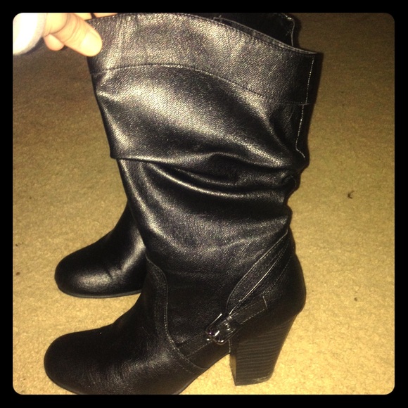 Black boots