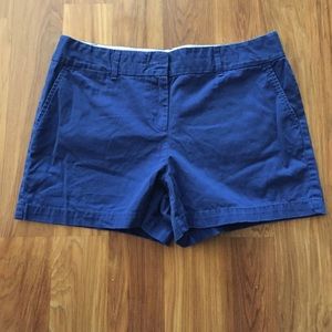 LOFT 4 inch inseam (chino) shorts, Royal size 10