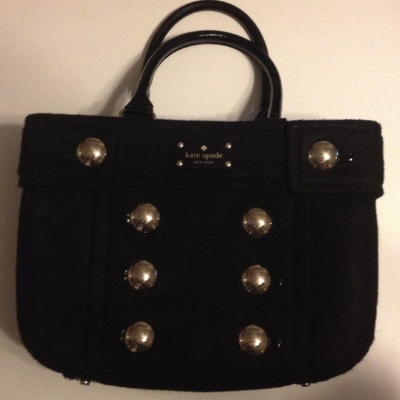 Authentic Kate Spade Fox Chapel Shari black wool