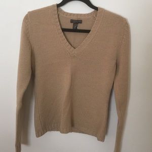 Banana Republic Tan Sweater with Stretch