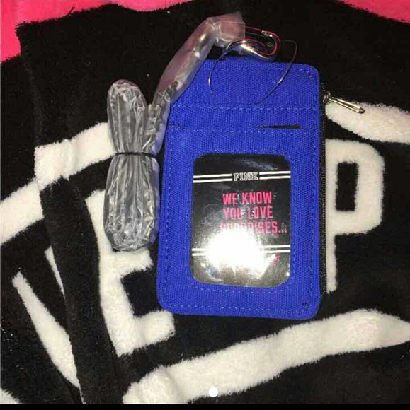 VS PINK BLUE LANYARD - Picture 2 of 2