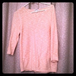 Old Navy peach oversized sweater size medium