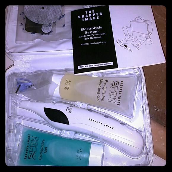 Sharper image electrolysis system in home permanen