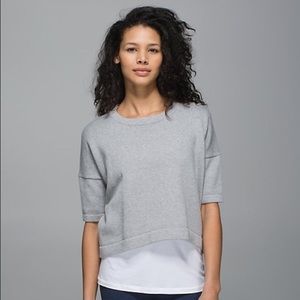 Bhakti Reality SS Lululemon Sweater in Gray