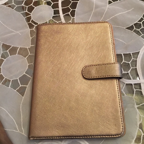 Talbots gold tablet case
