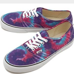 Tie dye vans