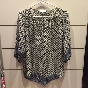 Renee C. 3/4 length sleeve top