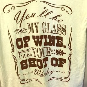 Wine & Whiskey Tee