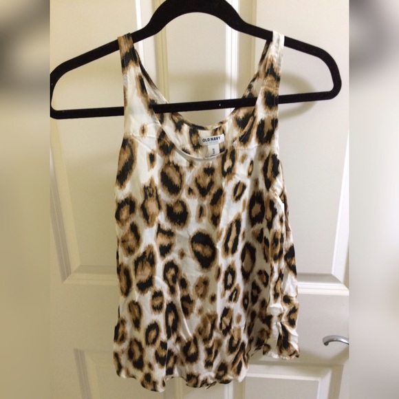 Cheetah print blouse