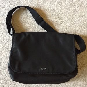 Black Kate Spade laptop/travel bag.