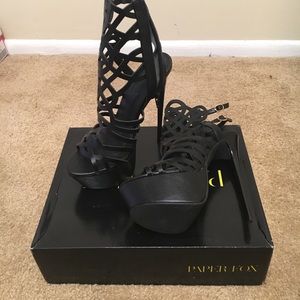 Size 9 platform heels