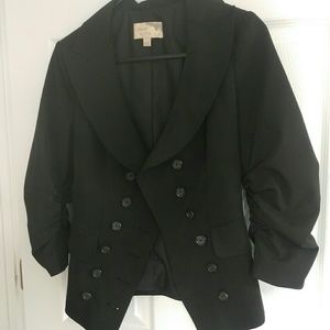 Elizabeth and James black blazer size 2