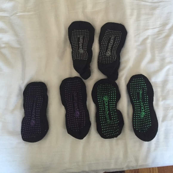 Pure barre socks