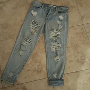 Brandy Melville ankle boyfriend jeans 26