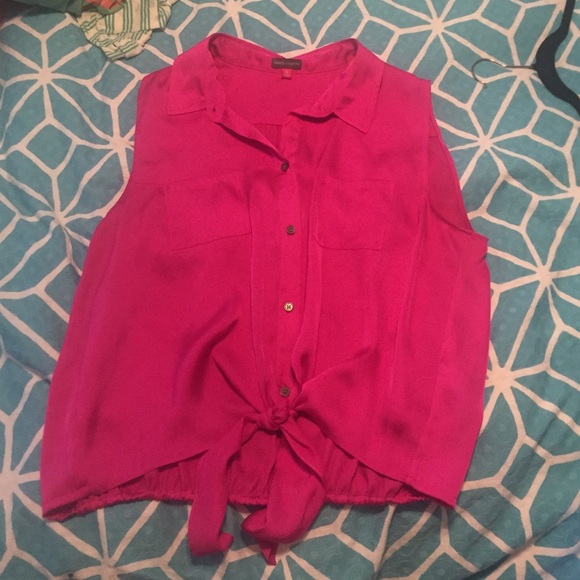 Hot pink Vince Camuto blouse