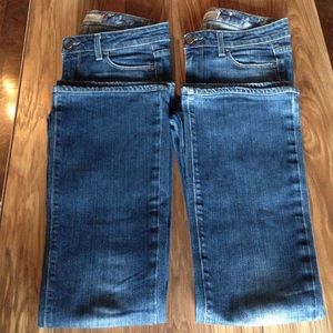 Bundle of 2 Paige Jeans Hollywood Hits - Size 27