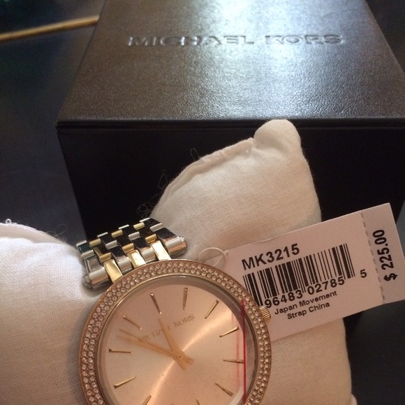 Michael Kors Darcy two-tone bracelet watch MK 3215