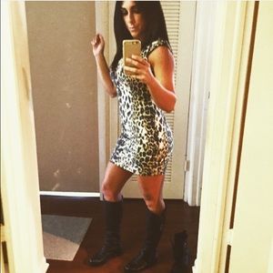 Mini leopard dress from LF