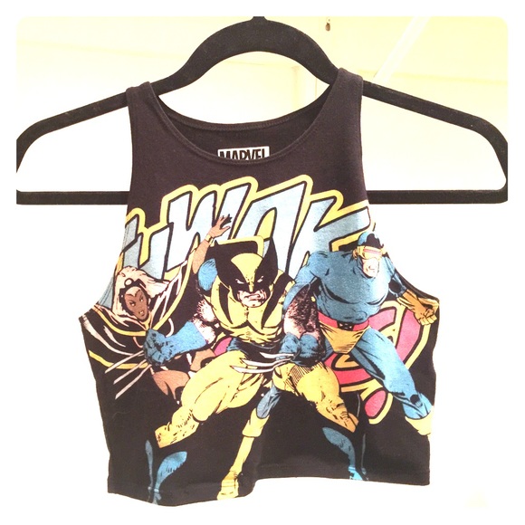 Marvel Wolverine Crop Top