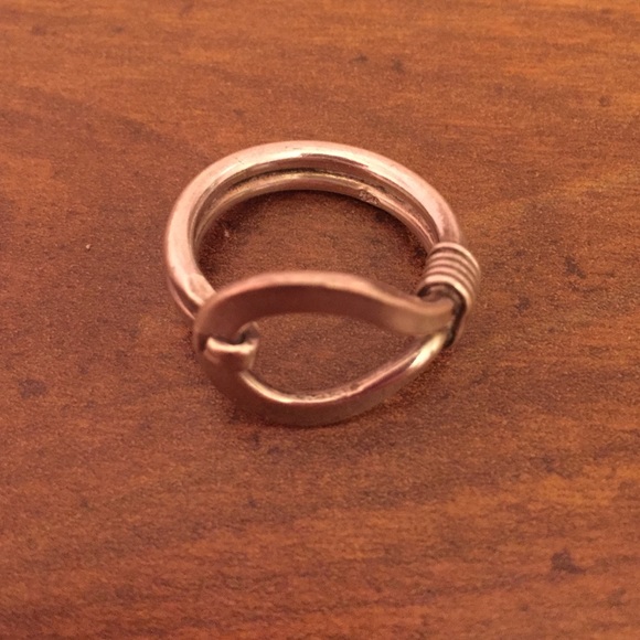 stealing silver ring