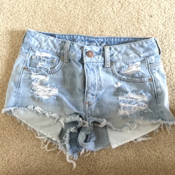 American eagle high waisted festival shorties