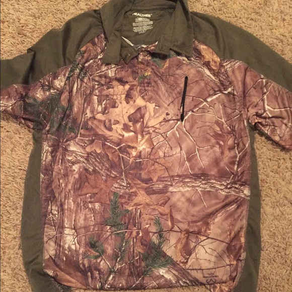 Men's XL Camo polo