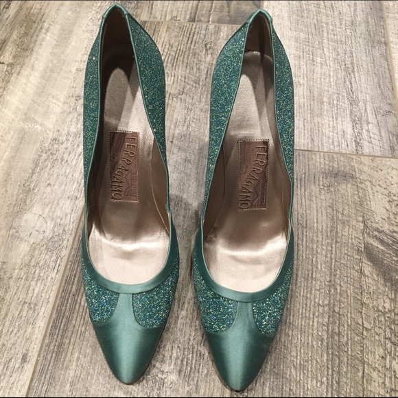 Beautiful Ferragamo high heels.