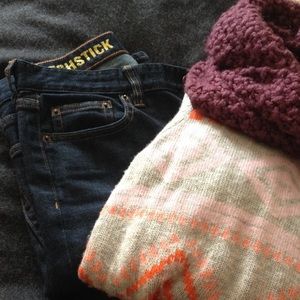 J Crew matchstick jeans. NWOT