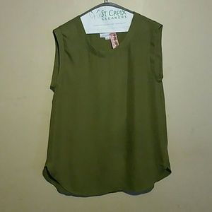 STELLA LUCE Olive Green Shirt