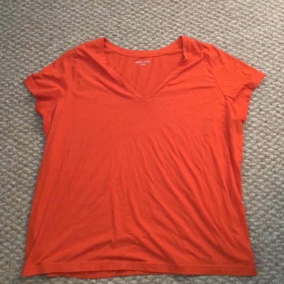 Orange T Shirt. Ava&Viv