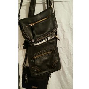 Black crossbody bag