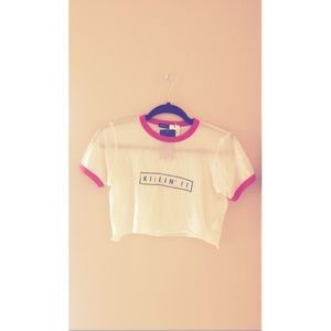 Brandy Melville crop top
