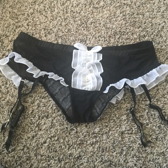 Victoria's Secret tuxedo lingerie NWT