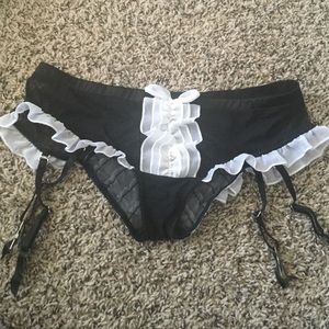 Victoria's Secret tuxedo lingerie NWT