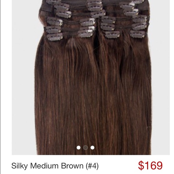 Irresistble me silky brown extensions