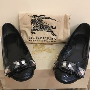 Burberry ballerina black flats - Size EUR 39