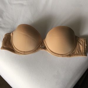 Strapless naked glamor Calvin Klein bra 32a