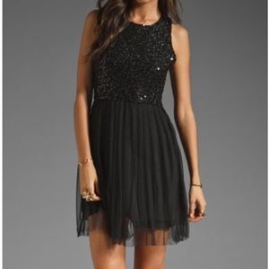 Jack by BB Dakota Koen Sequin Mesh Tulle Dress