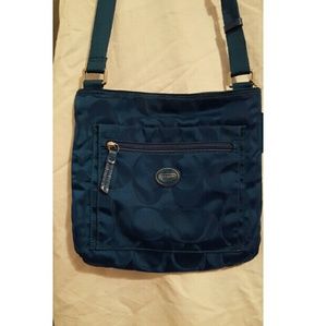 Coach blue bag