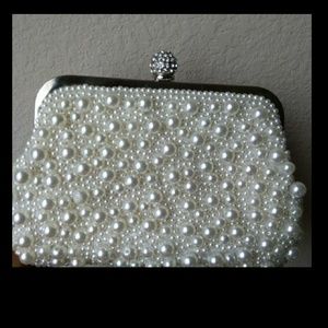 Clutch purse/ worn  twice very good condition