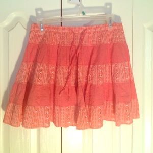 Pink skirt